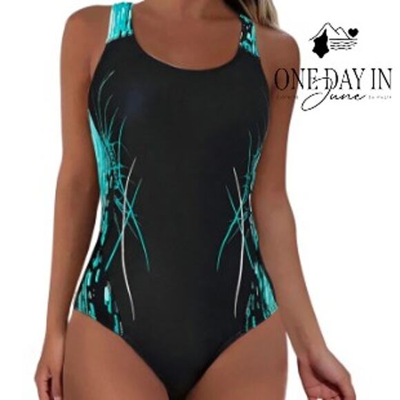 Charmo Sport One Piece Swimsuit Size M - Picture 1 of 7